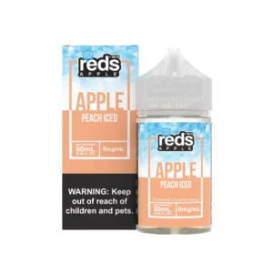 Reds Apple Eliquid -  Peach Iced by 7 Daze