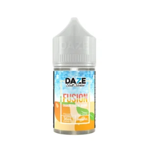7Daze Fusion Salts - Orange Cream Mango Iced